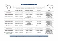PROGRAMME ETE 2025